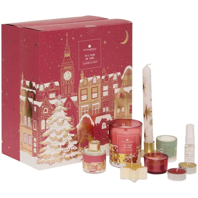 Atmosphera Créateur d'intérieur® Calendrier de l'Avent Tea Time Noël Unique