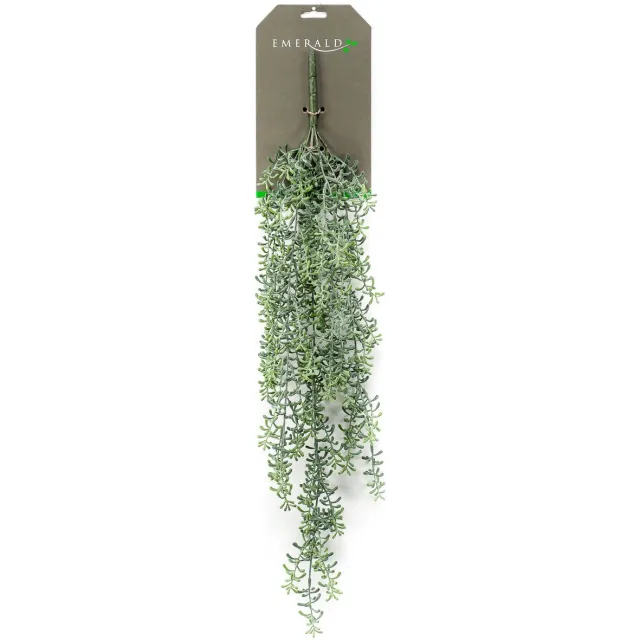 Emerald Kunst Hangplant Rhipsalis 72cm - Kunstplant voor binnen Groen