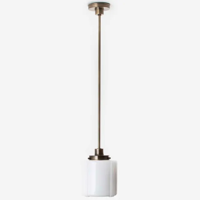 Coloured by Art Hanglamp Vintage High 20's Brons - Art Deco Trade