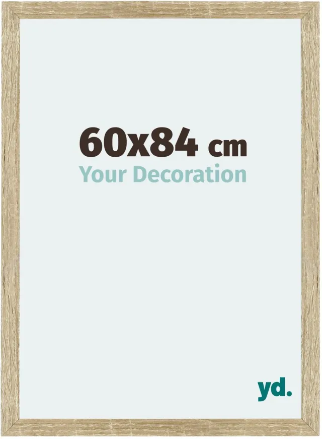 yd. Your Decoration - Fotolijst 60x84 cm - MDF - Sonoma Eiken - Mura