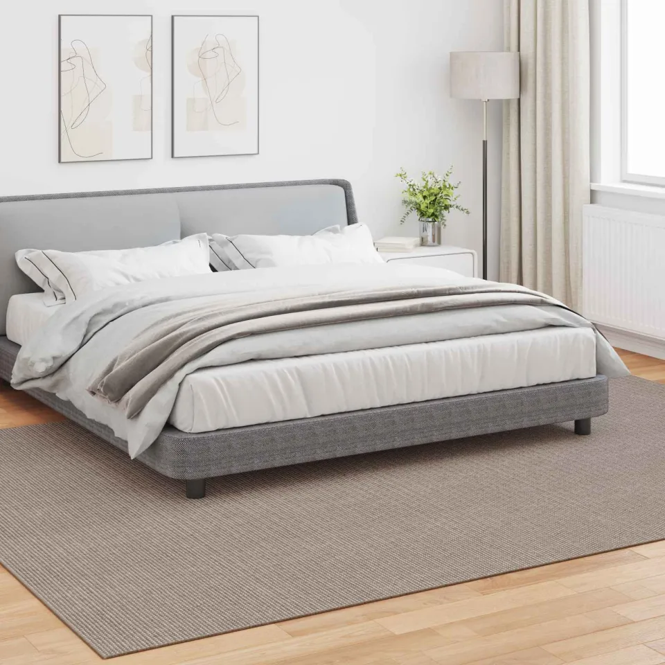 vidaXL Binnen kleed LUGO Crème en Taupe 240 x 340 cm Polyester, foto 3