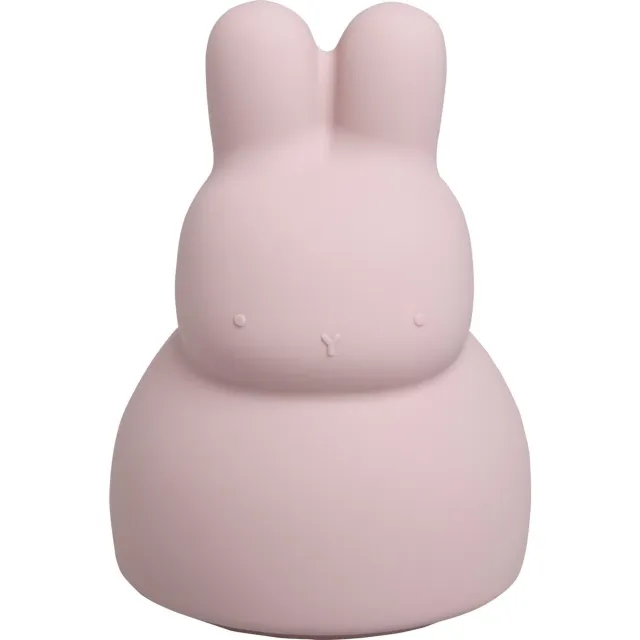 Baby's Only Nachtlampje konijn - Nachtlampje Babykamer - Lampje met USB-aansluiting - Oud Roze - Met slaapmuziek