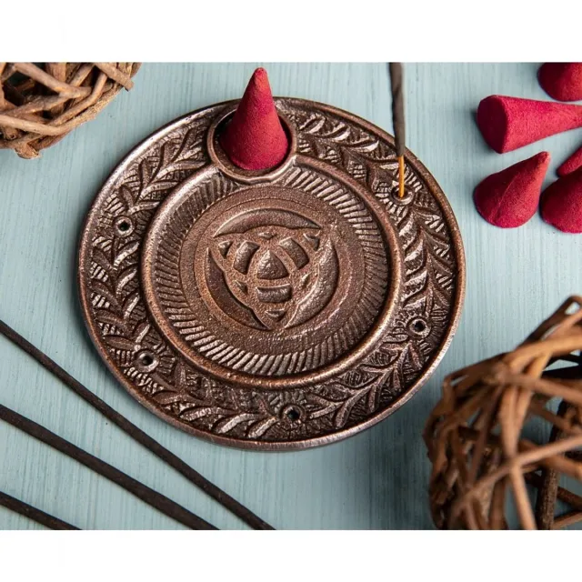 BERK Wierookhouder Triquetra Zwart