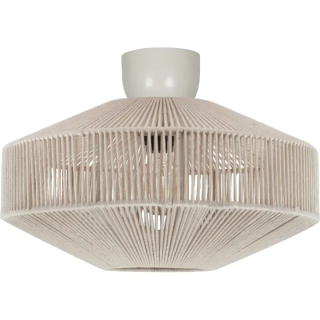 Trio SVEA - Plafondlamp - Crèmewit - excl. 1x E27 4 W - Plafondbevestiging