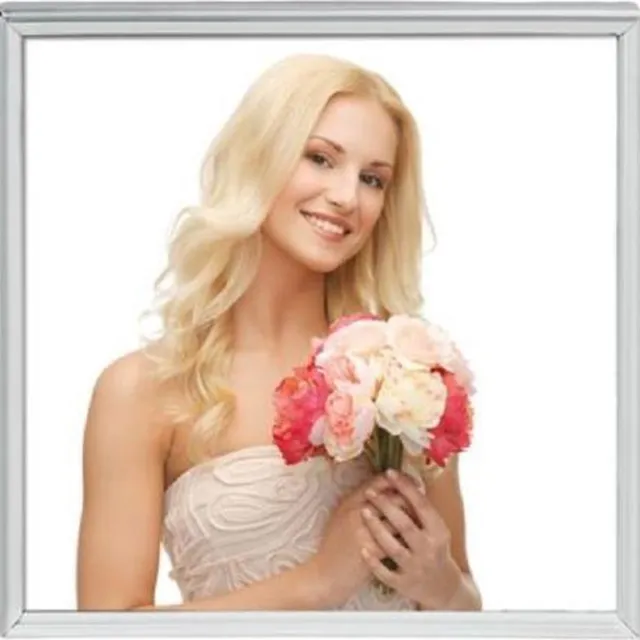 Zep Verzilverde Fotolijst Nicole voor foto formaat 20x20 - 120S01-88