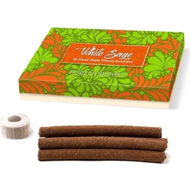 Fiore d'Oriente Dhoop wierook - Witte salie - White Sage Meerkleurig
