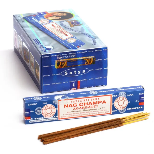Satya nag champa wierook - 12x15 gram