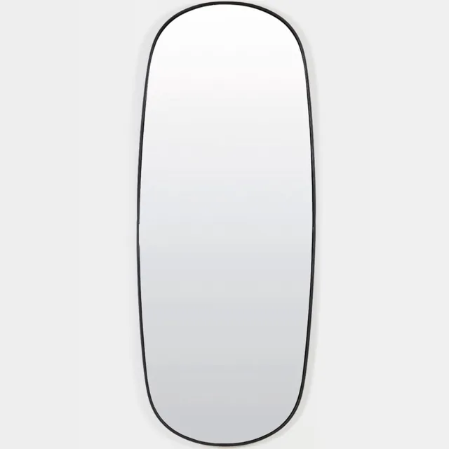 Light & Living Spiegel LIBRA - 40x1.5x100cm - Zwart