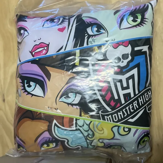 Monster High Sierkussen 40x40cm Gevuld 100%Polyester Zwart