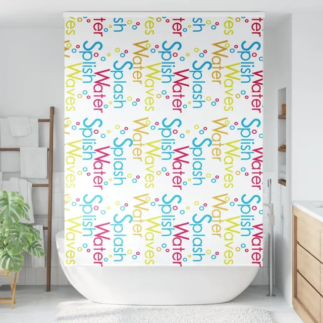 vidaXL Doucherolgordijn met cassette 150x240 cm stofbreedte 146 cm Meerkleurig