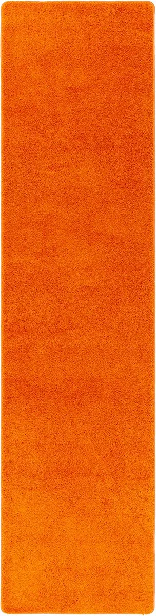Snapstyle Hoogpolige ruige loper vloerkleed paleis Oranje