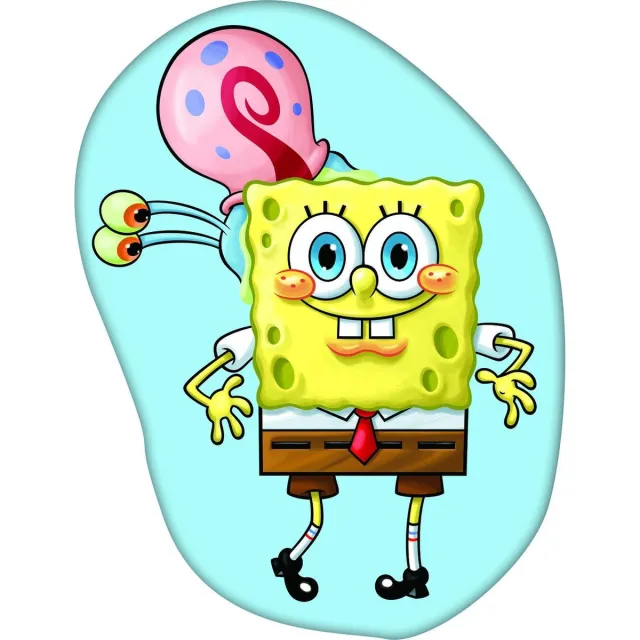 Spongebob Carbotex Kussen Spongebob 40 Cm Polyester Lichtblauw/geel