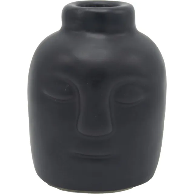 Scentchips Gezicht Zwart kandelaar dinerkaars
