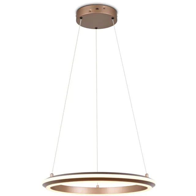 Trio AMADOR - Hanglamp - Mokka - incl. 1x SMD 34 W