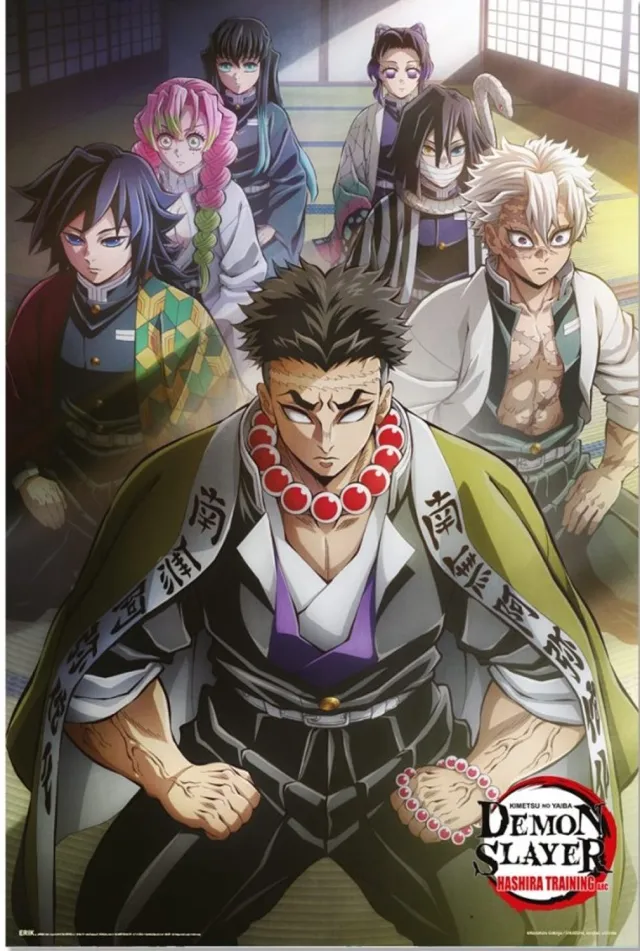 Posterpoint Demon Slayer poster - Hashira - Training - Manga - Anime - Japan - 61 x 91.5 cm Multi colour