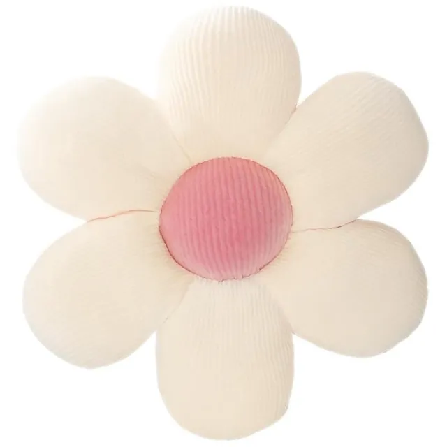 Ibenzoa Bloemvormig Vloerkussen voor Stijlvolle en Comfortabele Zitervaring in Huis beige