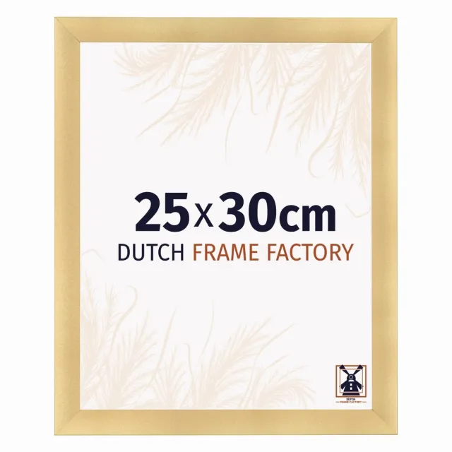 Dutch Frame Factory Fotolijst 25x30 cm - MDF - Goud Mat - Praag