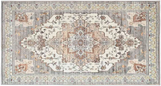 vidaXL Tapijt - ORIZ - Bruin - 80 - x - 150 - cm - 100% - Polyester