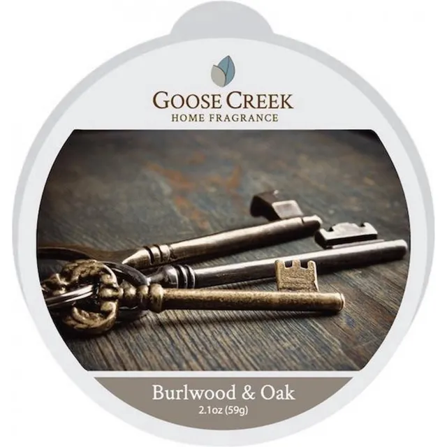 Goose Creek Candle goose creek wax melt Burlwood &Oak bruin grijs