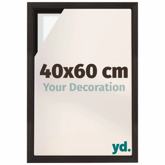 yd. yd, Baklijst 40x60 cm Eiken Donker - Lijst voor Canvasdoek - MDF Lyon