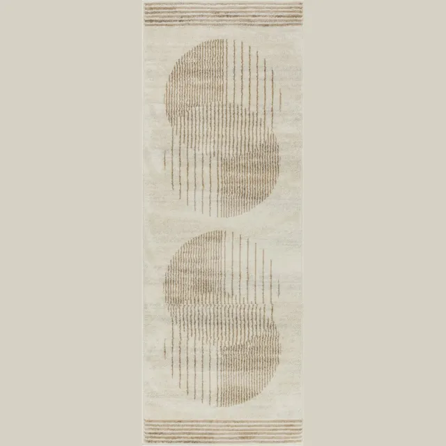 Surya Enso2 vloerkleed modern scandinavisch beige bruin