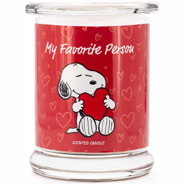 Peanuts Geurkaars - Mijn favoriete persoon - met geur rood