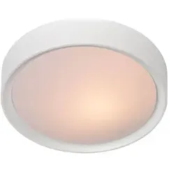 Lucide Plafondlamp Lex - Wit - 25cm