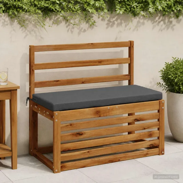 vidaXL Bankkussen SOEST 100% Polyester Antraciet 60 x 40 x 5 cm Anthraciet