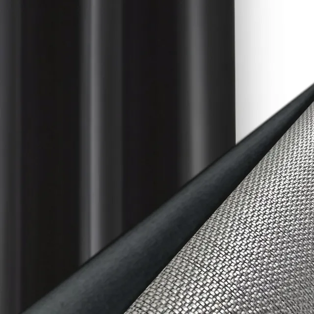 PRESTIQUA Thermo Blackout Velours Gordijn 120x165cm Antraciet - 100% Lichtdicht