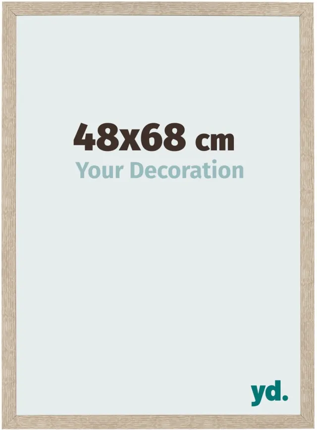 yd. Your Decoration - Fotolijst 48x68 cm - MDF - Sonoma Eiken - Bologna