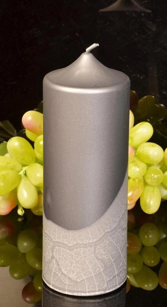 MilaNNE Candles by Milanne Stompkaars Klok XXL - Parel Grijs - 19 cm