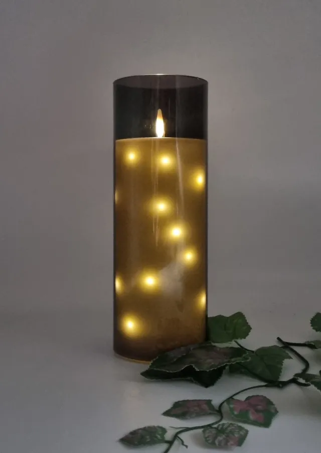 Subito Led kaars - 1054 - Herdenkingslicht - Bewegende vlam - Vlameffect - 72 branduren - Grafkaars - Graflicht - Kaars - Led Donker/Ivoor