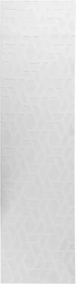 Beliani ANTERO - Vloerkleed - Lichtgrijs - 80 x 300 cm - Polyester