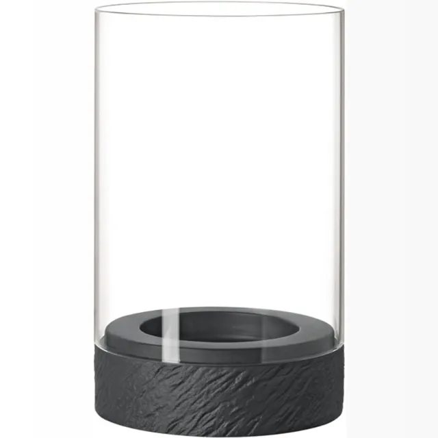 Villeroy & Boch Manufacture Rock Home - Windlicht 20cm zwart