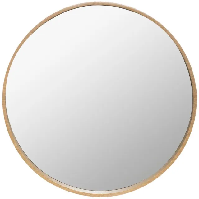 Atmosphera Créateur d'intérieur® Ronde spiegel met houteffect 68 cm LETIZIA Marron