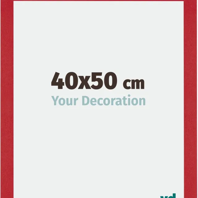 yd. Your Decoration - Fotolijst 40x50 cm - MDF - Rood - Mura