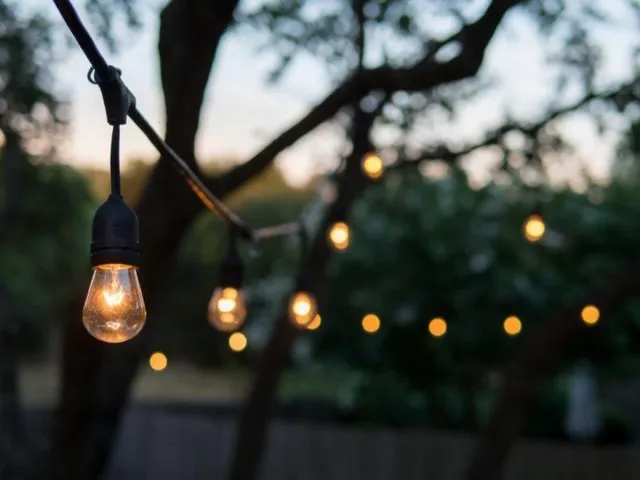 ABC-Led KERST prikkabel LED Lichtsnoer - 15 lampen - 15 meter - IP65 Waterdicht