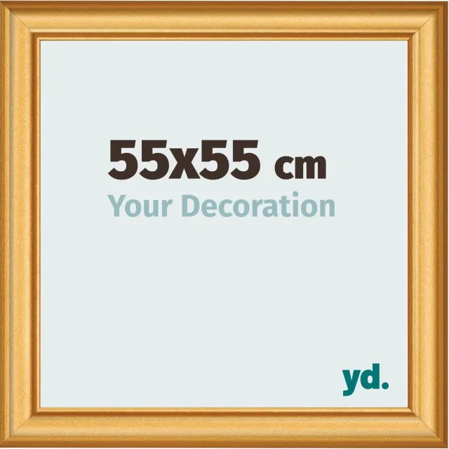 yd. Your Decoration - Fotolijst 55x55 cm - MDF - Goud Mat - Lazio