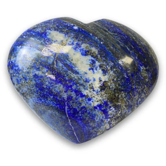 Ruben Robijn Lapis Lazuli edelsteen hart nr.27 n.n.b