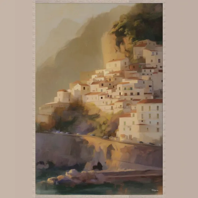 WANDKRAFT Where the Sun lingers - 50x70 cm Multi
