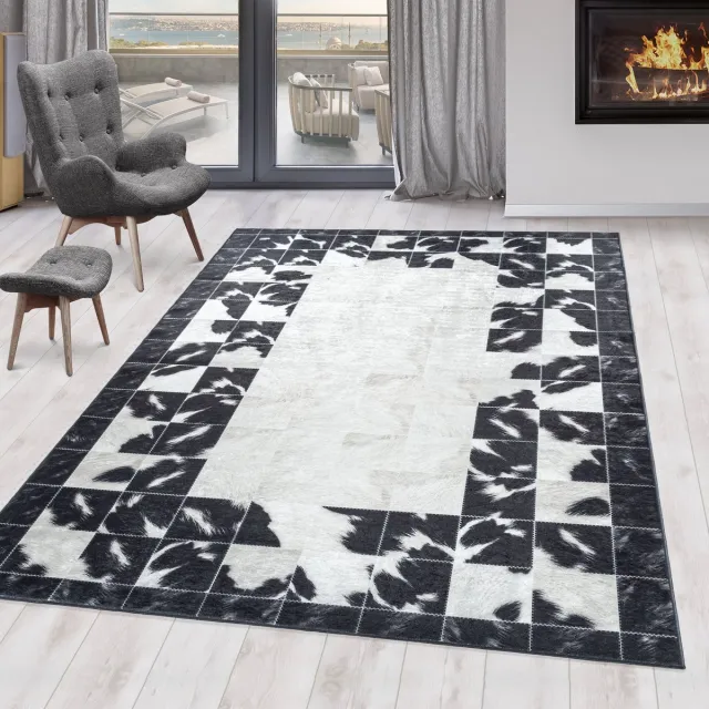 Ayyildiz Fiesta vloerkleed 80x150cm zwart 4307