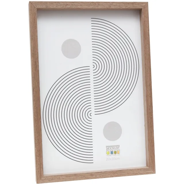Deknudt Frames fotolijst - bruine houtkleur - strak - hout - FSC Mix - 20x30