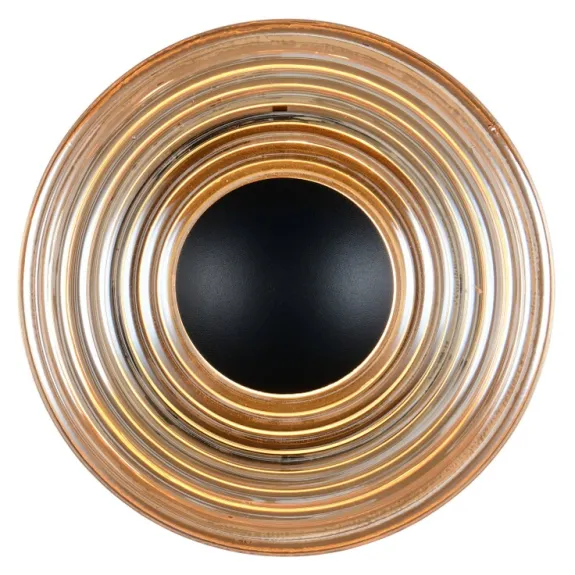 Trio SIRENA - Wandlamp - Zwart mat - incl. 1x SMD 6,5 W Amberkleurig