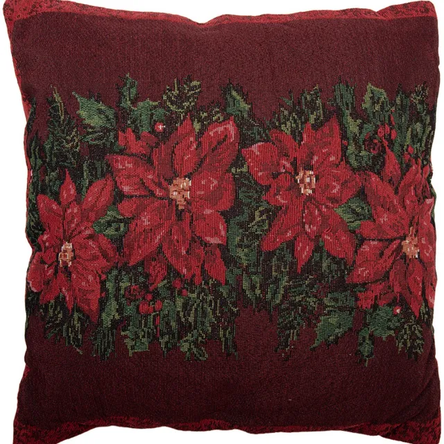 Clayre & Eef Sierkussen 45x45 cm Rood Polyester