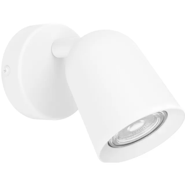 EGLO Camaldoli Spot - GU10 - 8.5 cm - Wit - Kantelbaar Wit;