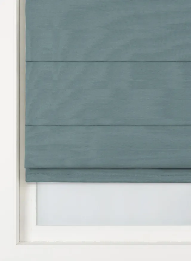 HEMA Vouwgordijn Amsterdam verduisterend aqua (aqua)
