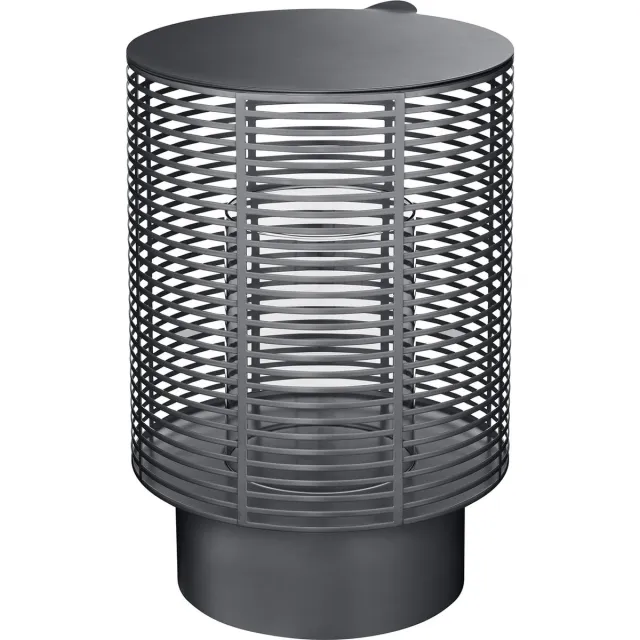 Blomus Olea Windlicht Gunmetal | Donkergrijs | Staal