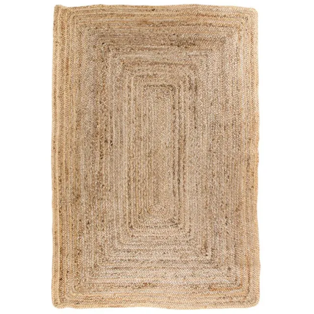 Nest of Nora Vloerkleed Auren - jute gevlochten 120x180 cm - Rechthoekig - Natural Bruin