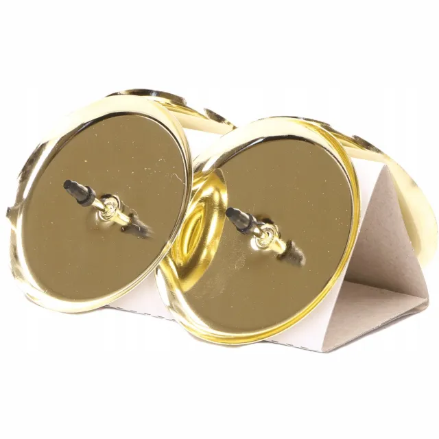 Emized Set van 4 Gouden Kaarsenhouders (Ø 8 cm) - Merkloos