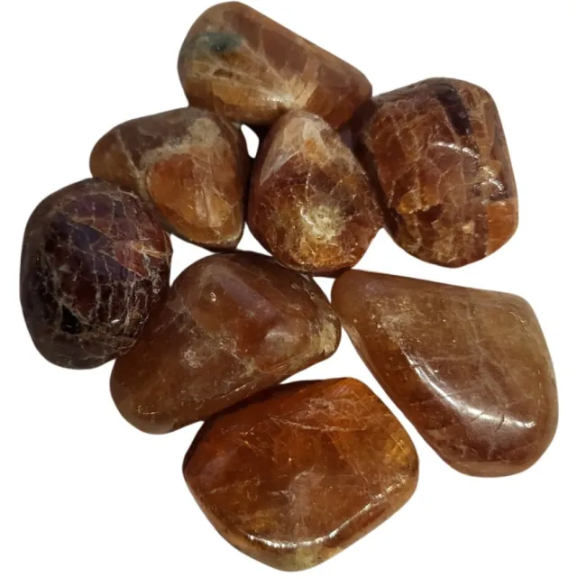 Ruben Robijn Hessoniet 100 gr. trommelstenen (mt3) Bruin